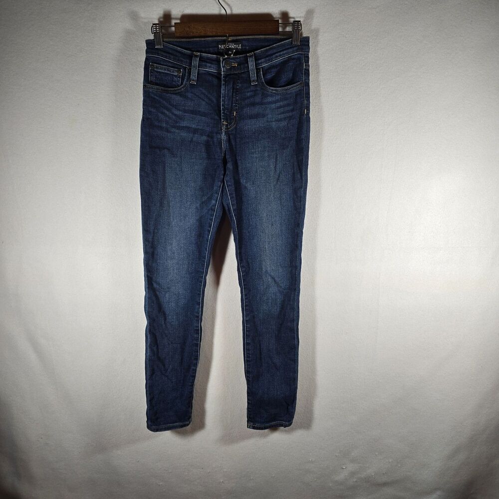 J. Crew Mercantile Jeans Women’s Size 26 Blue Stretch Denim